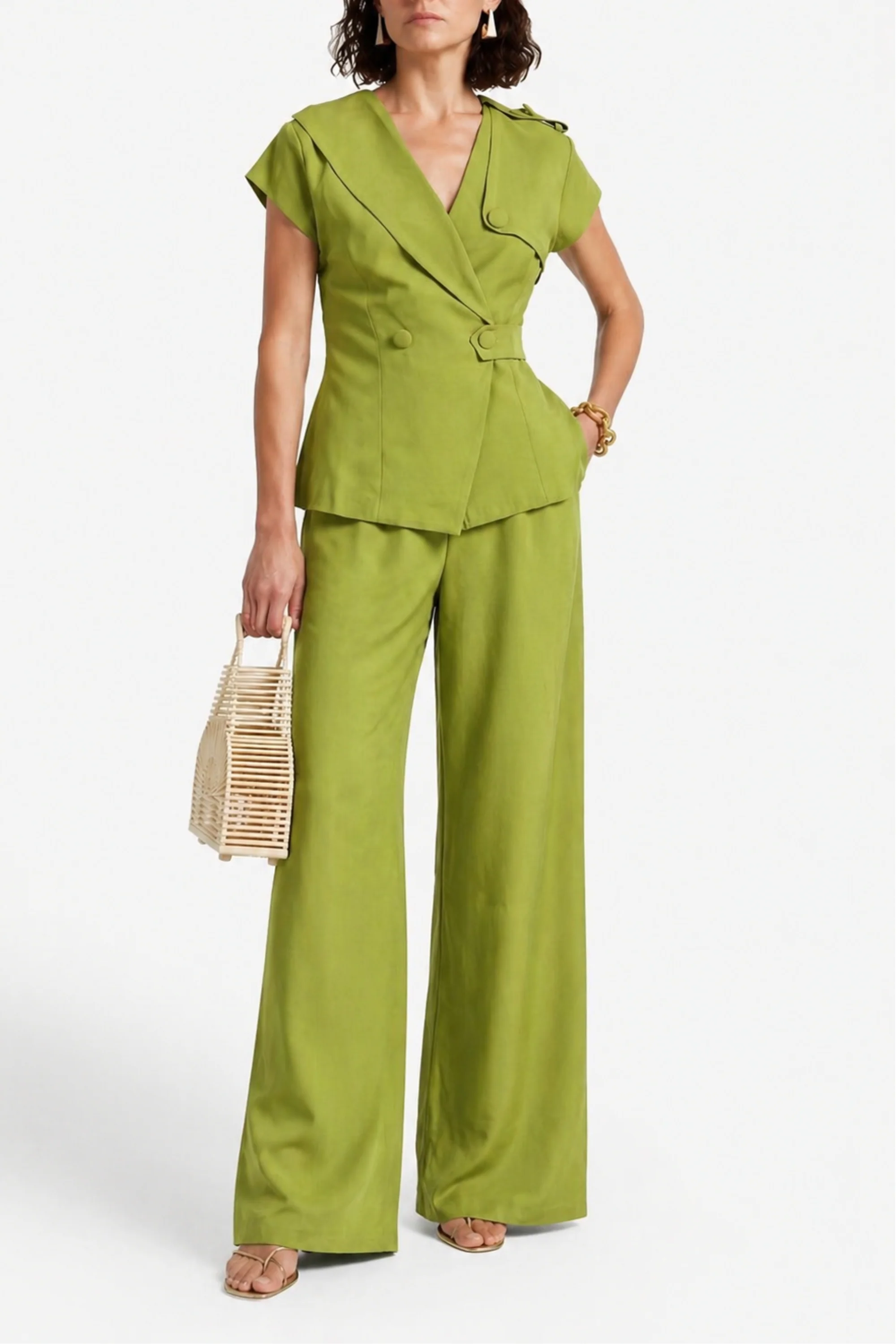 Pistachio Tailored Co-Ord