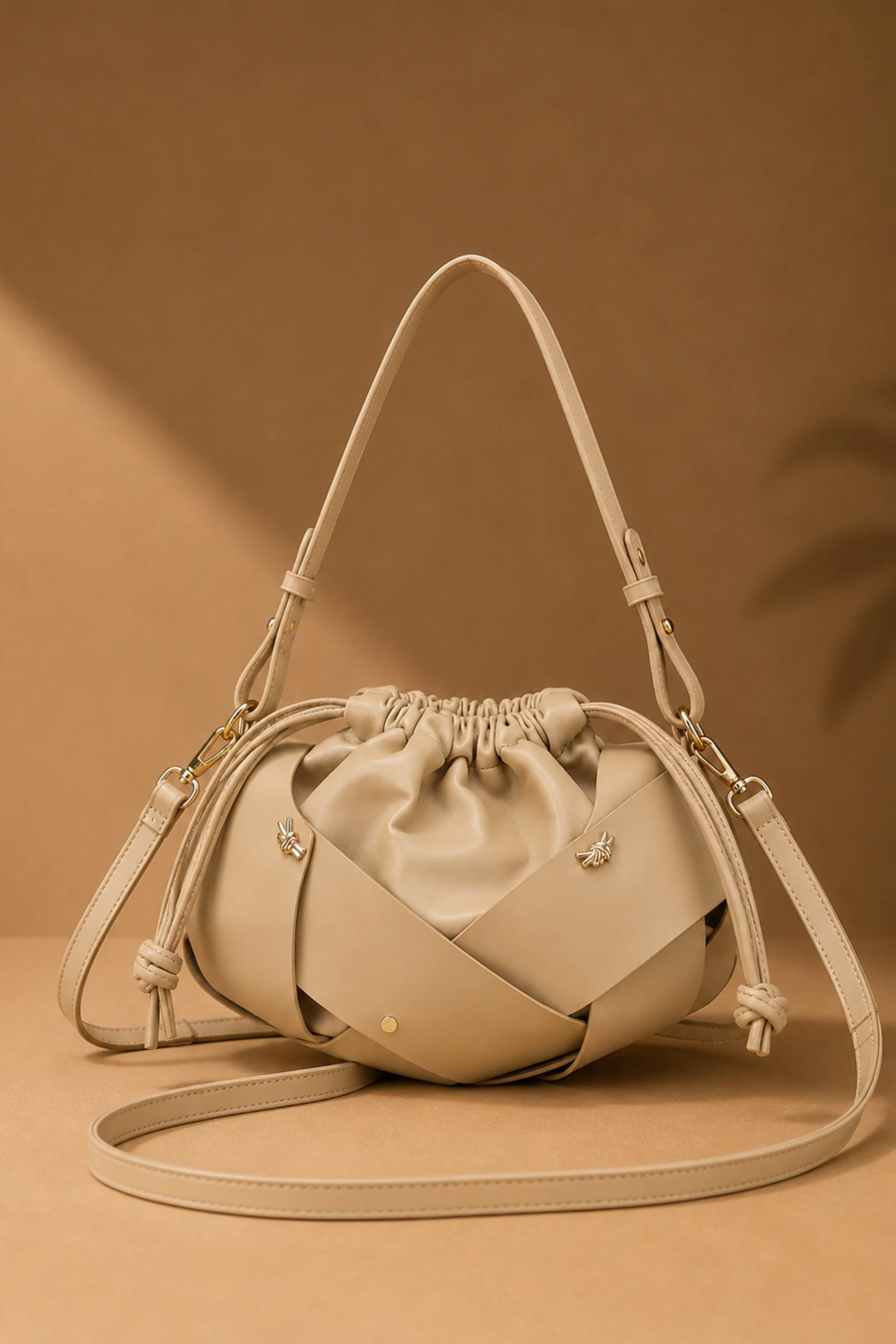 Aurelia Ivory Hobo Bag